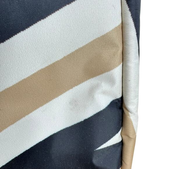 Thirty-One 31 Bags Striped Zippered Laptop Carrying Case Monogrammed H - Picture 4 of 8